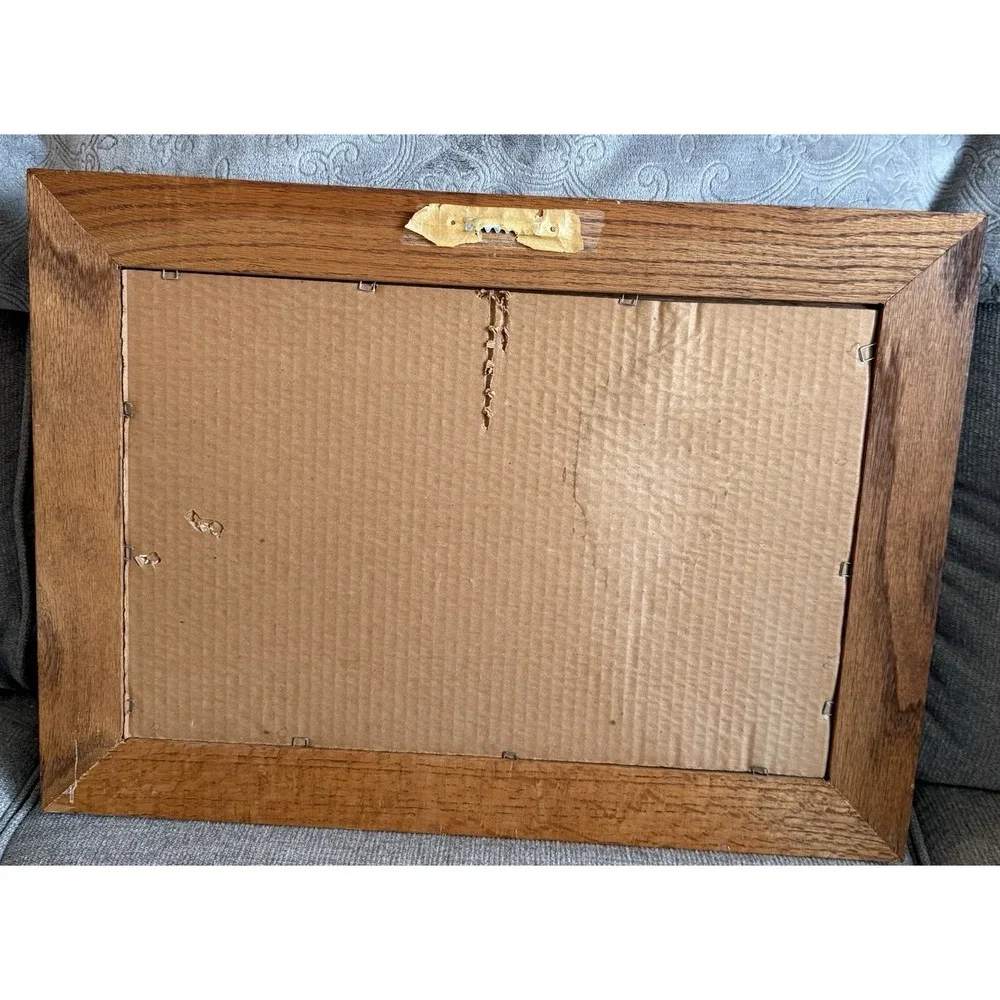 Vintage 1980 Erlanger On Draught‎ Classic Since 1893 Man Cave Beer Mirror Framed